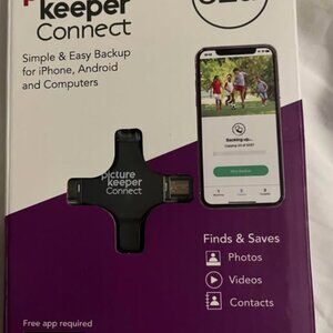 Picture Keeper Connect 32GB Photo Video Backup Apple/Android/Computers Storage